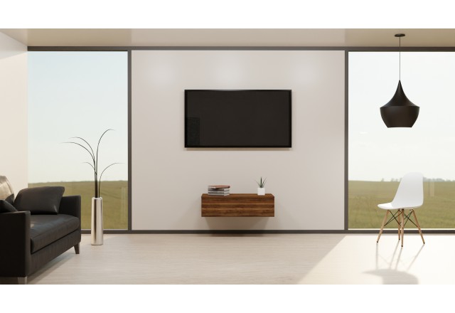 viseči predalnik, en predal