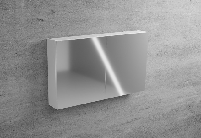 kopalniška omarica z ogledalom 120cm