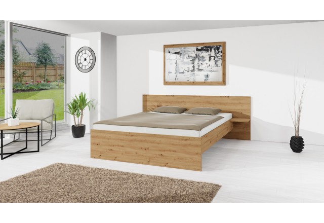 postelja po meri s policami